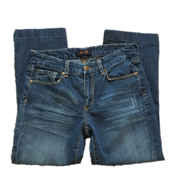 Seven7 Denim - Seven 7 medium wash Size 6 Straight Leg